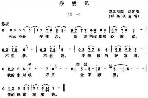 [五音戏]彩楼记-之一
