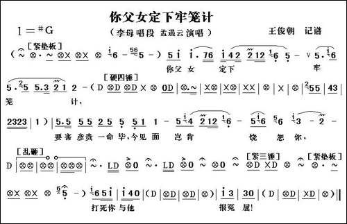 [秦腔]你父女定下牢笼计-秦腔电影《火焰驹.打路》