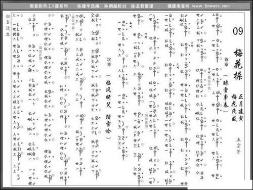 [南音工X谱]梅花操