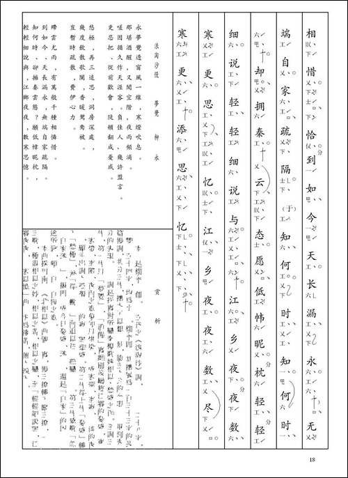 [南音工X谱]-浪淘沙慢-梦觉-柳永--北相思