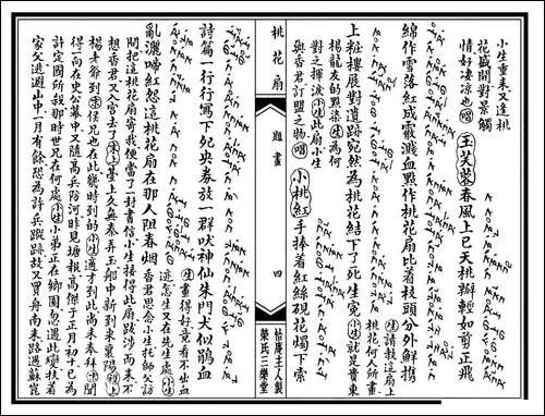 [昆曲]《桃花扇》第二场：题画-工尺谱