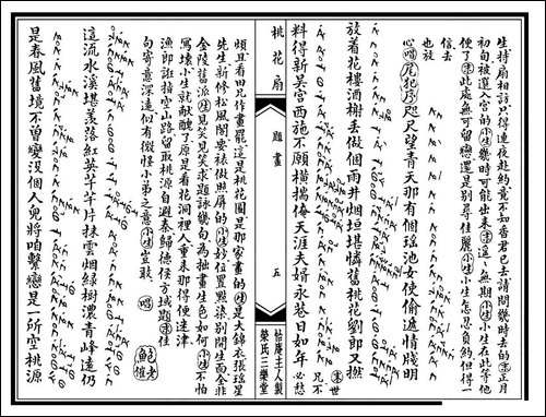 [昆曲]《桃花扇》第二场：题画-工尺谱