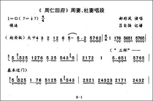 [秦腔]--回府-《周仁回府》周妻、杜妻唱段