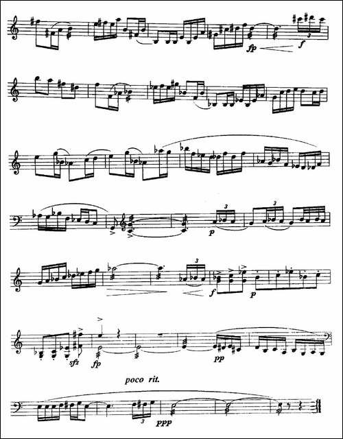 扬琴组曲：二、自得其乐的舞蹈-扬琴谱