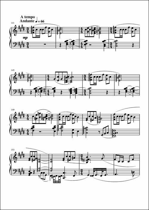 第一钢琴奏鸣曲-葛清作曲版