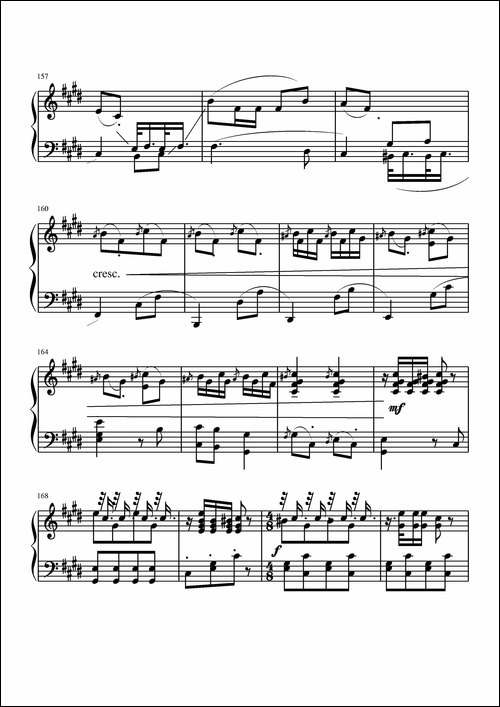 第一钢琴奏鸣曲-葛清作曲版