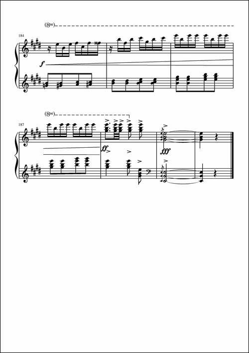 第一钢琴奏鸣曲-葛清作曲版