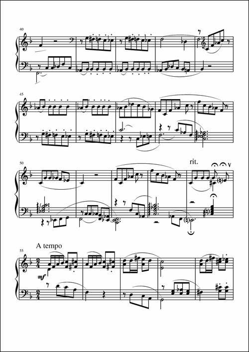 第一钢琴奏鸣曲-葛清作曲版