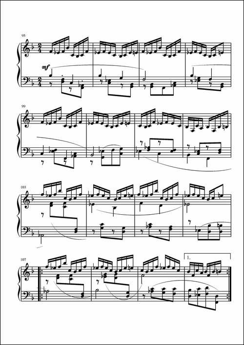 第一钢琴奏鸣曲-葛清作曲版