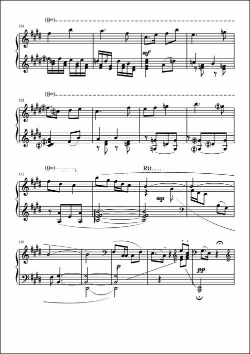 第一钢琴奏鸣曲-葛清作曲版