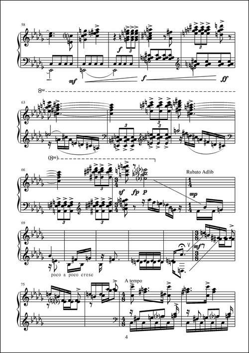 第十三钢琴奏鸣曲-葛清钢琴作品