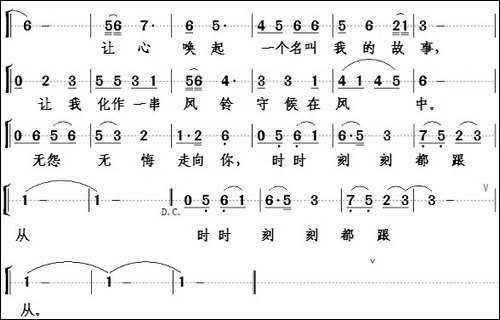 一路上往事陪伴-田宇词-朱风昱曲