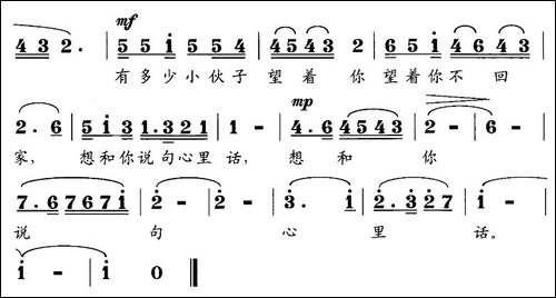 吐鲁番的姑娘-赵思恩词-沈浦生曲