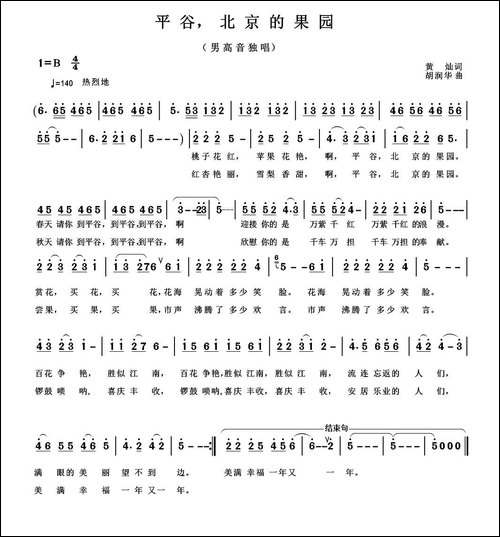 平谷，北京的果园