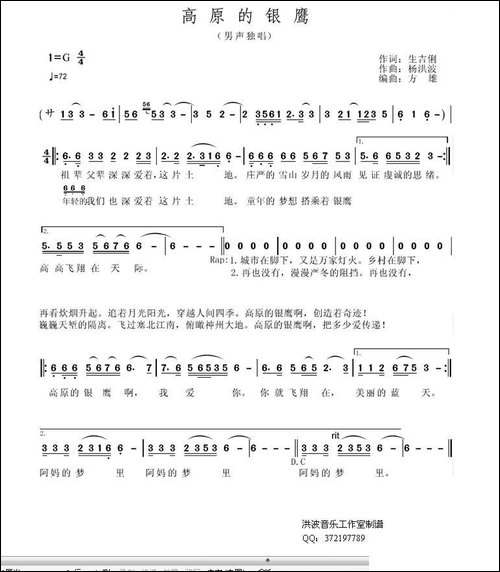 高原的银鹰