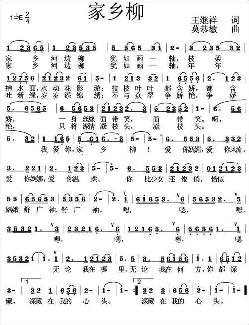 家乡柳