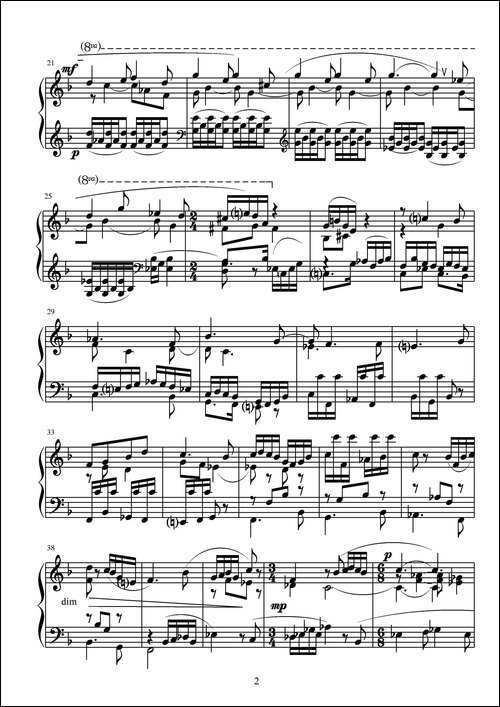 第十一钢琴奏鸣曲-葛清作曲版