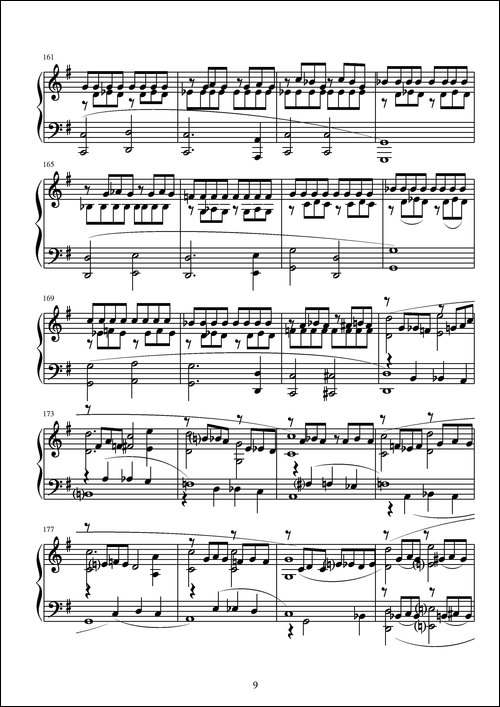 第十一钢琴奏鸣曲-葛清作曲版
