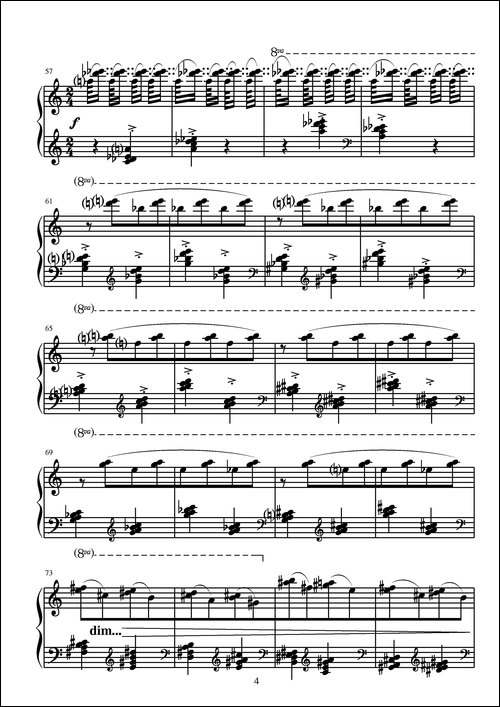 第4钢琴奏鸣曲-第一乐章