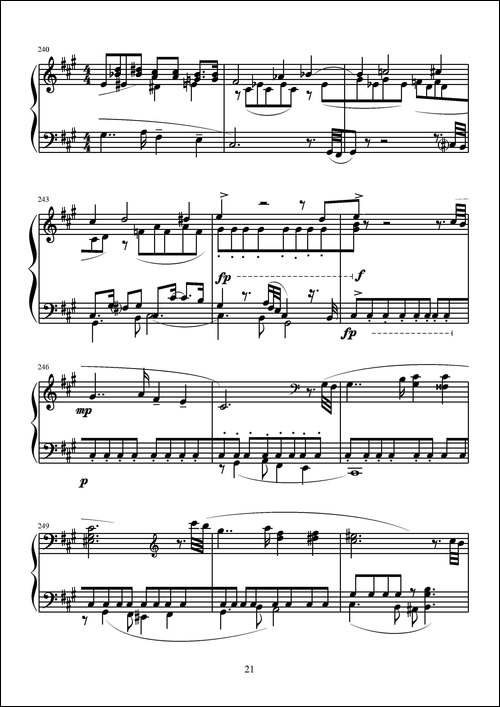 第六钢琴奏鸣曲-单乐章