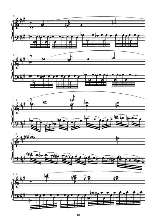 第六钢琴奏鸣曲-单乐章