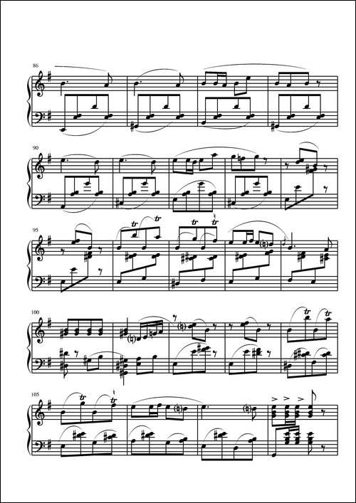 第三钢琴奏鸣曲-第二乐章
