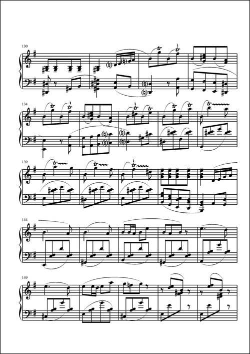 第三钢琴奏鸣曲-第二乐章