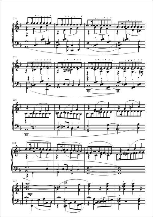 第三钢琴奏鸣曲-第四乐章