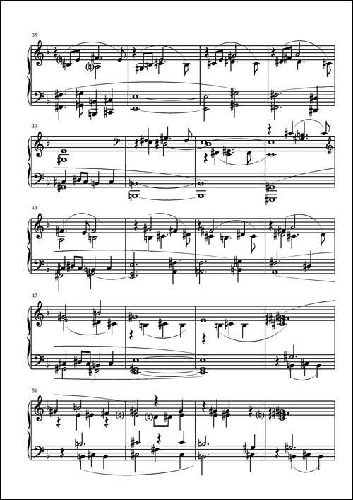 第三钢琴奏鸣曲-第四乐章
