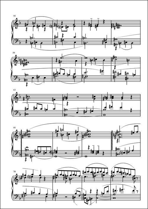 第三钢琴奏鸣曲-第四乐章